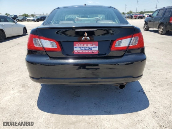 2010 Mitsubishi Galant ES with VIN 4A32B3FF4AE007728, listed as a Copart auction lot 55102034 with 208,463 mi miles and Salvage Title. Bid and sale history available at carsss.com. Image 6.