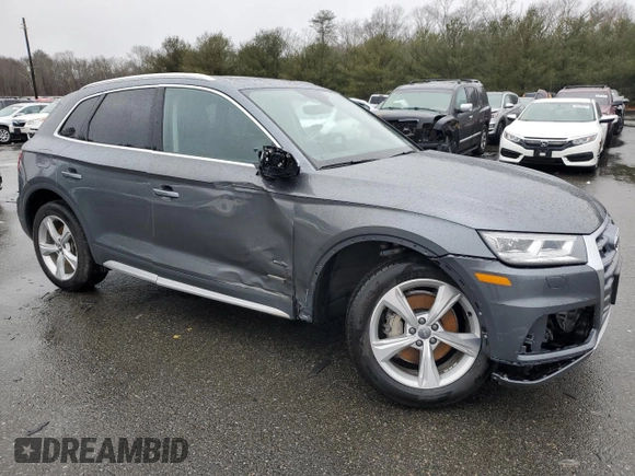 2020 Audi Q5 Premium Plus with VIN WA1BNAFY1L2096060, listed as a Copart auction lot 36962283 with 13,084 mi miles. Bid and sale history available at carsss.com. Image 4.