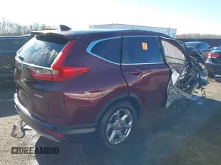 2017 Honda CR-V EX-L with VIN 2HKRW2H84HH638150, listed as a IAAI auction lot 41828859 with Not Provided miles. Bid and sale history available at carsss.com. Image 4.