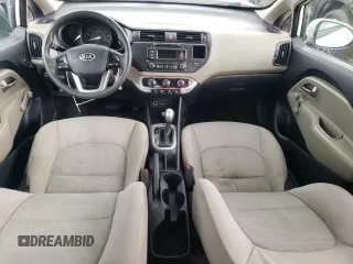 2014 Kia Rio LX with VIN KNADM5A34E6377346, listed as a Copart auction lot 82783993 with 107,160 mi miles and Salvage Title. Bid and sale history available at carsss.com. Image 8.