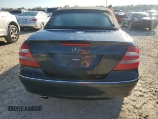 2005 Mercedes-Benz CLK 320 with VIN WDBTK65J55F148952, listed as a Copart auction lot 77080854 with Not Provided miles and Salvage Title. Bid and sale history available at DreamBid. Image 6.