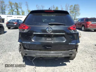 2017 Nissan Rogue SL with VIN 5N1AT2MV0HC733183, listed as a Copart auction lot 53629635 with 125,275 mi miles and Salvage Title. Bid and sale history available at carsss.com. Image 6.