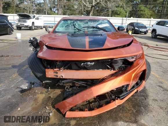 2022 Chevrolet Camaro LT1 with VIN 1G1FF1R74N0127946, listed as a Copart auction lot 44971195 with 9,442 mi miles and Salvage Title. Bid and sale history available at carsss.com. Image 5.