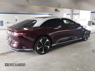 2023 Lucid Air Grand Touring z VIN 50EA1GBA6PA002528, wystawiony jako Copart lot #68947034 z przebiegiem 17 034 mil mil oraz Szkody całkowita. Historia ofert i sprzedaży dostępna na DreamBid. Obrazek 3.