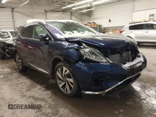 2020 Nissan Murano SL z VIN 5N1AZ2CS7LN111165, wystawiony jako IAAI lot #41486622 z przebiegiem 76 767 mil mil oraz . Historia ofert i sprzedaży dostępna na DreamBid. Obrazek 1.