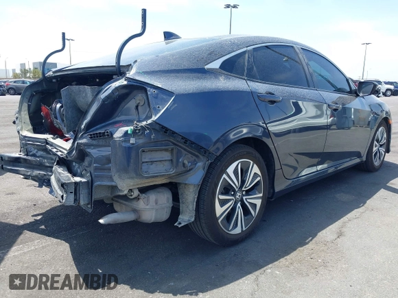 2017 Honda Civic EX-T with VIN 2HGFC1F36HH640361, listed as a IAAI auction lot 42161823 with 73,780 mi miles. Bid and sale history available at carsss.com. Image 4.