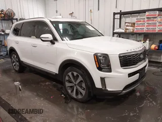 2021 Kia Telluride S with VIN 5XYP6DHC3MG163437, listed as a IAAI auction lot 42214466 with 114,329 mi miles and . Bid and sale history available at DreamBid. Image 1.