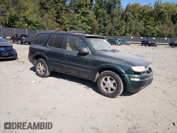 2002 Oldsmobile Bravada z VIN 1GHDT13S922398449, wystawiony jako Copart lot #71851603 z przebiegiem 145 963 mil mil oraz Nie do naprawy • Non repairable. Historia ofert i sprzedaży dostępna na DreamBid. Obrazek 4.