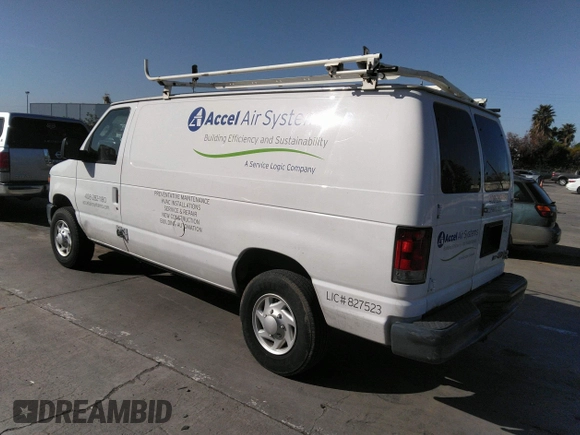 2012 Ford Econoline Cargo Commercial с VIN 1FTNE2EL2CDA20303, выставлен на аукционе IAAI как лот 36455077 с пробегом 208 612 миль миль и . История ставок и продаж доступна на DreamBid. Изображение 3.