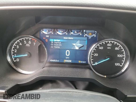 2022 Ford F-150 XL with VIN 1FTEW1EP2NFB90727, listed as a Copart auction lot 59269875 with 45,401 mi miles and Salvage title. Bid and sale history available at DreamBid. Image 9.