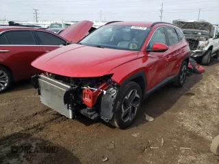 2023 Hyundai Tucson SEL with VIN 5NMJFCAE2PH179828, listed as a Copart auction lot 49855724 with 38,733 mi miles and Salvage Title. Bid and sale history available at carsss.com. Image 1.