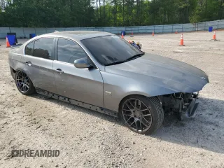 2011 BMW 3 Series 335i xDrive with VIN WBAPL5C58BA918972, listed as a Copart auction lot 54019695 with 137,444 mi miles and Salvage title. Bid and sale history available at DreamBid. Image 4.