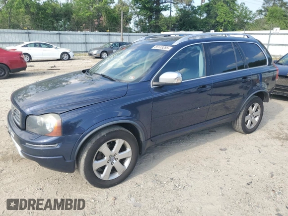 2013 Volvo XC90 Premier Plus with VIN YV4952CZ8D1631719, listed as a Copart auction lot 55133285 with Not Provided miles and Salvage Title. Bid and sale history available at DreamBid. Image 1.