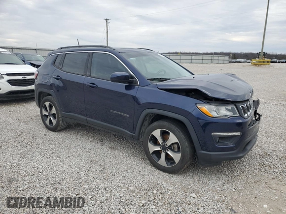 2018 Jeep Compass Latitude z VIN 3C4NJCBB1JT240505, wystawiony jako Copart lot #44365215 z przebiegiem 102 798 mil mil oraz Szkoda całkowita • Salvage title. Historia ofert i sprzedaży dostępna na DreamBid. Obrazek 4.