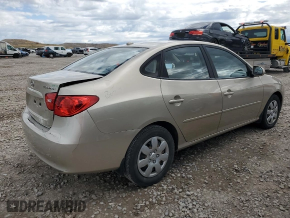 2009 Hyundai Elantra GLS with VIN KMHDU46D69U639010, listed as a Copart auction lot 57311405 with 96,759 mi miles and Salvage title. Bid and sale history available at DreamBid. Image 3.