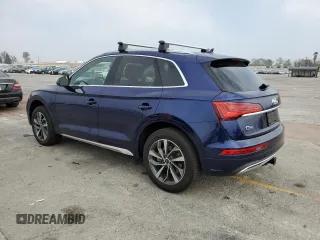 2021 Audi Q5 Premium with VIN WA1AAAFY0M2052401, listed as a Copart auction lot 63466012 with 11,922 mi miles. Bid and sale history available at carsss.com. Image 3.