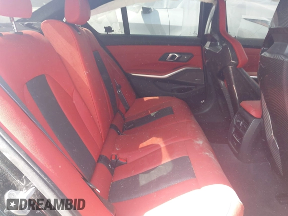2024 BMW M3 Competition xDrive z VIN WBS43AY04RFT17592, wystawiony jako IAAI lot #41868040 z przebiegiem Nie podano mil oraz . Historia ofert i sprzedaży dostępna na DreamBid. Obrazek 8.