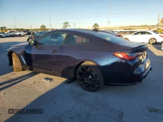 2022 BMW M4 Competition xDrive with VIN WBS43AZ03NCK35637, listed as a Copart auction lot 56616264 with 0 mi miles and Salvage Title. Bid and sale history available at carsss.com. Image 2.