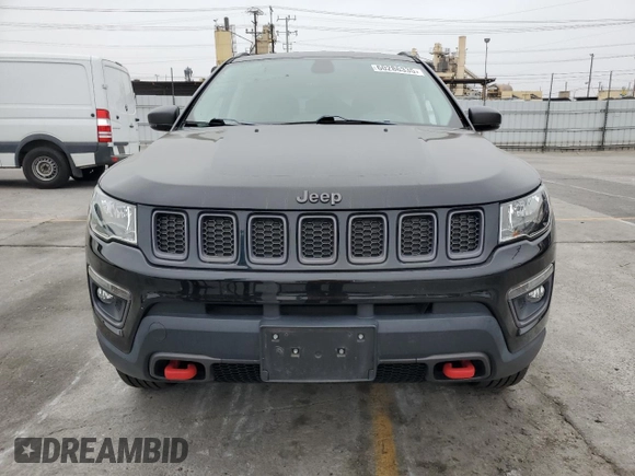 2019 Jeep Compass Trailhawk с VIN 3C4NJDDB0KT595525, выставлен на аукционе Copart как лот 60286335 с пробегом 57 900 миль миль и Списание • Salvage title. История ставок и продаж доступна на DreamBid. Изображение 5.