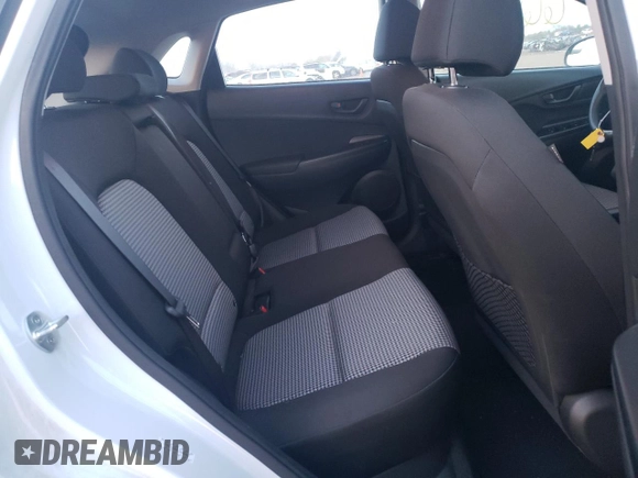 2020 Hyundai Kona SE with VIN KM8K12AA9LU408482, listed as a Copart auction lot 66132122 with 55,257 mi miles. Bid and sale history available at carsss.com. Image 6.