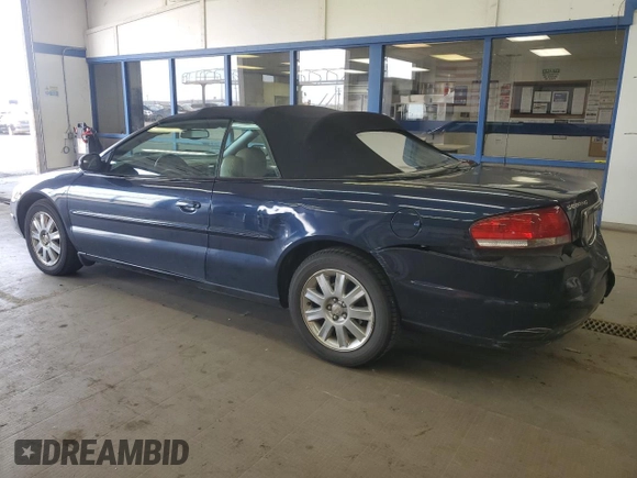 2004 Chrysler Sebring Limited z VIN 1C3EL65R94N151990, wystawiony jako Copart lot #53374215 z przebiegiem 66 257 mil mil oraz Szkoda całkowita • Salvage title. Historia ofert i sprzedaży dostępna na DreamBid. Obrazek 2.