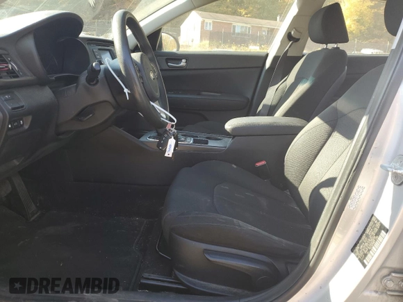 2017 Kia Optima LX with VIN KNAGT4L30H5153248, listed as a Copart auction lot 76112594 with 110,750 mi miles and Salvage title. Bid and sale history available at DreamBid. Image 7.