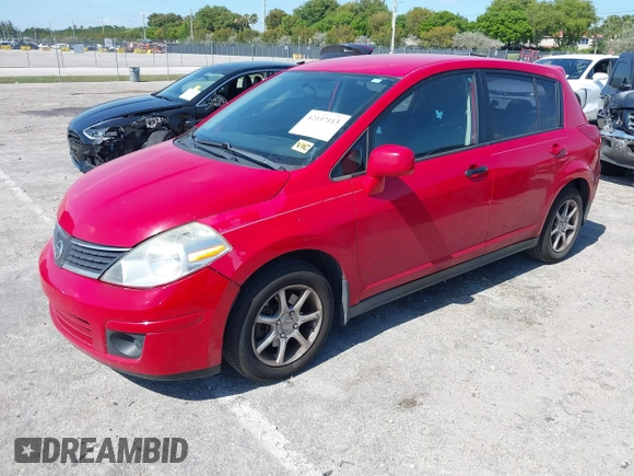2009 Nissan Versa S with VIN 3N1BC13E69L500633, listed as a IAAI auction lot 42137113 with 193,491 mi miles and . Bid and sale history available at carsss.com. Image 2.