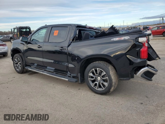 2022 Chevrolet Silverado 1500 LT with VIN 1GCPDDEK6NZ607592, listed as a Copart auction lot 86831574 with 45,533 mi miles and Salvage Title. Bid and sale history available at DreamBid. Image 2.