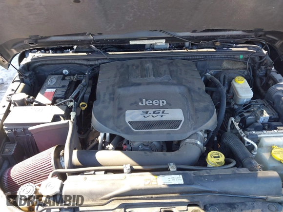 2012 Jeep Wrangler Rubicon with VIN 1C4BJWCG7CL193445, listed as a IAAI auction lot 41423362 with 60,707 mi miles and . Bid and sale history available at DreamBid. Image 10.