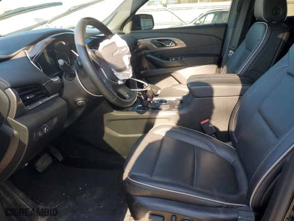 2023 Chevrolet Traverse Premier with VIN 1GNERKKWXPJ147687, listed as a Copart auction lot 86810824 with 35,020 mi miles and Salvage Title. Bid and sale history available at carsss.com. Image 7.
