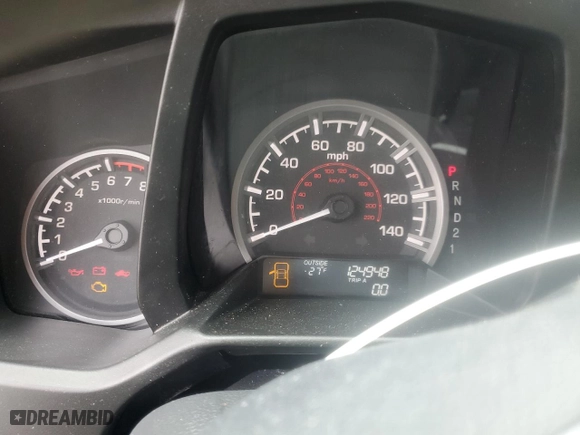 2013 Honda Ridgeline RTS with VIN 5FPYK1F47DB003263, listed as a Copart auction lot 49178295 with 124,948 mi miles and Salvage Title. Bid and sale history available at carsss.com. Image 9.