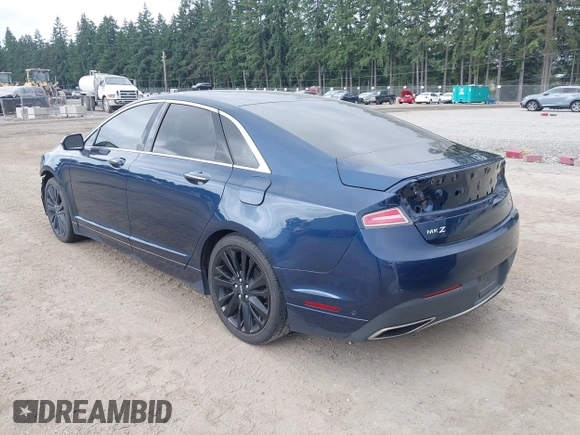 2017 Lincoln MKZ Reserve with VIN 3LN6L5EC8HR660473, listed as a IAAI auction lot 42489365 with 78,555 mi miles and . Bid and sale history available at DreamBid. Image 3.