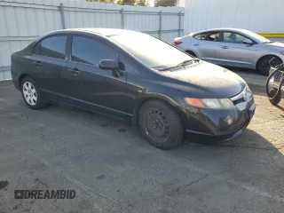 2008 Honda Civic LX z VIN 2HGFA16528H321661, wystawiony jako Copart lot #60185335 z przebiegiem 189 287 mil mil oraz Czysty tytuł • Clean title. Historia ofert i sprzedaży dostępna na DreamBid. Obrazek 4.