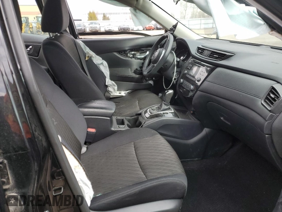 2017 Nissan Rogue S with VIN 5N1AT2MT3HC854529, listed as a Copart auction lot 51653595 with 152,026 mi miles and Salvage Title. Bid and sale history available at carsss.com. Image 7.