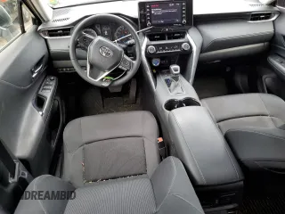 2022 Toyota Venza LE with VIN JTEAAAAH2NJ097310, listed as a Copart auction lot 63037034 with 51,468 mi miles and Salvage Title. Bid and sale history available at carsss.com. Image 8.