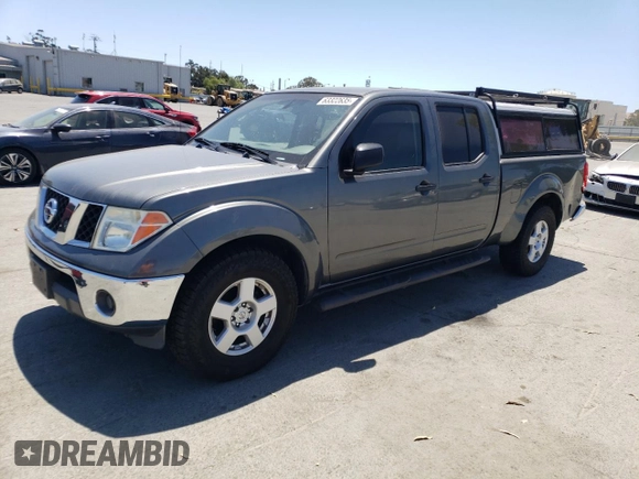 2007 Nissan Frontier SE with VIN 1N6AD09UX7C423043, listed as a Copart auction lot 63322635 with 160,664 mi miles and Salvage title. Bid and sale history available at DreamBid. Image 1.