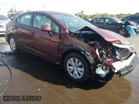 2012 Honda Civic LX z VIN 2HGFB2F58CH586659, wystawiony jako Copart lot #72811904 z przebiegiem 124 750 mil mil oraz Nie do naprawy • Non repairable. Historia ofert i sprzedaży dostępna na DreamBid. Obrazek 4.