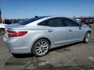 2014 Hyundai Azera Limited z VIN KMHFH4JG0EA410865, wystawiony jako Copart lot #50583525 z przebiegiem Nie podano mil oraz Szkoda całkowita • Salvage title. Historia ofert i sprzedaży dostępna na DreamBid. Obrazek 3.