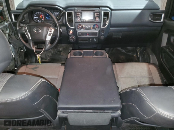 2017 Nissan Titan S with VIN 1N6AA1EJ5HN569446, listed as a Copart auction lot 85218284 with 84,771 mi miles and Salvage Title. Bid and sale history available at carsss.com. Image 8.
