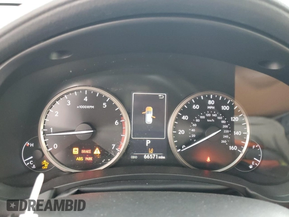 2019 Lexus NX 300 with VIN JTJBARBZ7K2184749, listed as a Copart auction lot 61654225 with 66,571 mi miles and Salvage title. Bid and sale history available at DreamBid. Image 9.