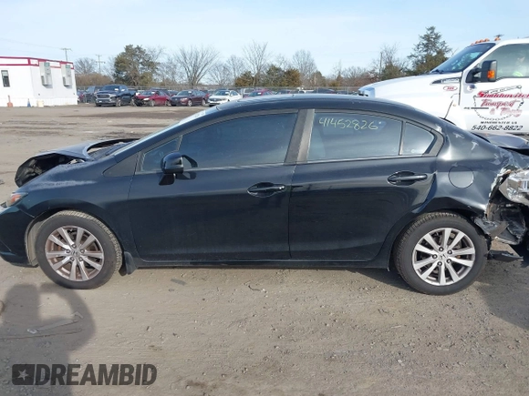 2012 Honda Civic EX with VIN 2HGFB2F81CH519248, listed as a IAAI auction lot 41452826 with 180,853 mi miles and . Bid and sale history available at DreamBid. Image 14.