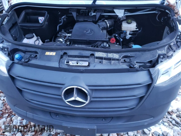 2023 Mercedes-Benz Sprinter with VIN W1Y5NCHY9PT141723, listed as a Copart auction lot 54197785 with 9,893 mi miles and Salvage Title. Bid and sale history available at DreamBid. Image 12.