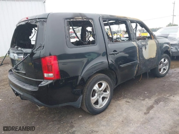 2013 Honda Pilot EX-L with VIN 5FNYF3H53DB028417, listed as a IAAI auction lot 40897967 with 1 mi miles. Bid and sale history available at carsss.com. Image 4.