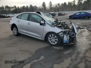 2023 Toyota Corolla Hybrid LE with VIN JTDBDMHE9P3006960, listed as a Copart auction lot 88252365 with 0 mi miles and Salvage Title. Bid and sale history available at carsss.com. Image 4.
