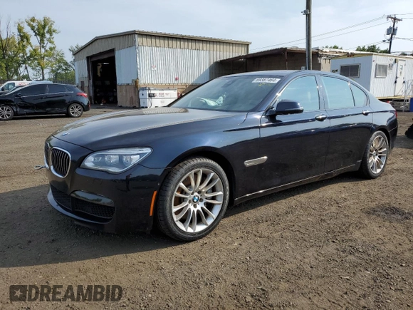 2015 BMW 7 Series 750i xDrive with VIN WBAYB6C53FD966042, listed as a Copart auction lot 69387464 with 64,977 mi miles and Salvage Title. Bid and sale history available at carsss.com. Image 1.