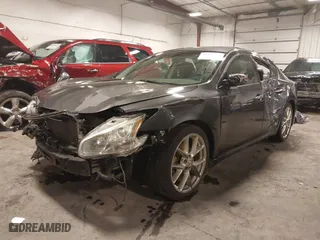 2010 Nissan Maxima 3.5 SV w/Premium Pkg with VIN 1N4AA5AP9AC806399, listed as a IAAI auction lot 41565520 with 147,531 mi miles. Bid and sale history available at carsss.com. Image 2.