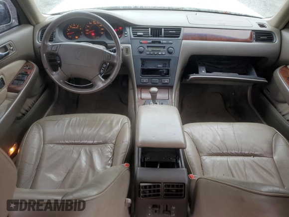 1998 Acura RL Special Edition with VIN JH4KA9682WC010493, listed as a Copart auction lot 75108294 with 56,655 mi miles and Salvage Title. Bid and sale history available at carsss.com. Image 8.