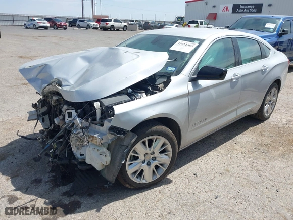 2018 Chevrolet Impala LS with VIN 2G11X5S3XJ9109537, listed as a IAAI auction lot 41911686 with 33,336 mi miles. Bid and sale history available at carsss.com. Image 17.