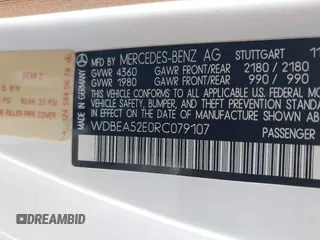 1994 Mercedes-Benz E z VIN WDBEA52E0RC079107, wystawiony jako IAAI lot #41932270 z przebiegiem 187 928 mil mil oraz . Historia ofert i sprzedaży dostępna na DreamBid. Obrazek 9.