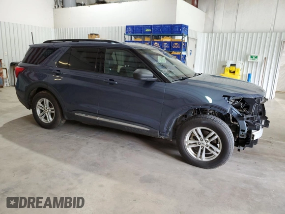 2020 Ford Explorer XLT with VIN 1FMSK7DH6LGA48394, listed as a Copart auction lot 50822015 with 102,575 mi miles and Salvage Title. Bid and sale history available at carsss.com. Image 4.